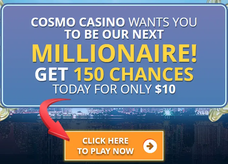 Сosmo Сasino Welcome Offer
